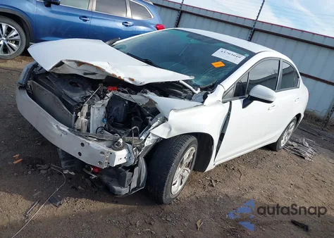 2014 Honda Civic Lx из США, поврежденный, VIN 19XFB2F5XEE041799